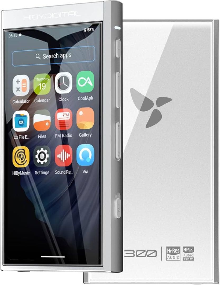 HiBy M300 デジタルオーディオプレーヤー　ホワイト