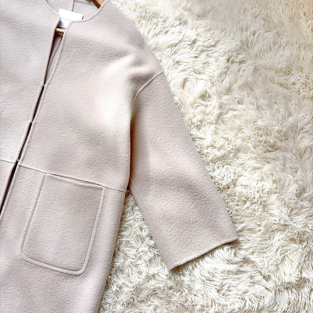 rive droite リヴドロワ　プレミアムウールノーカラーリバーコート