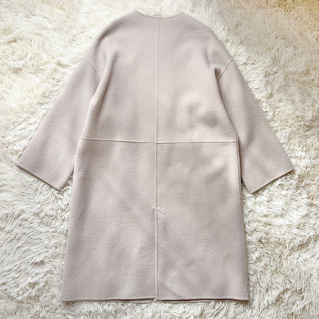 rive droite リヴドロワ　プレミアムウールノーカラーリバーコート