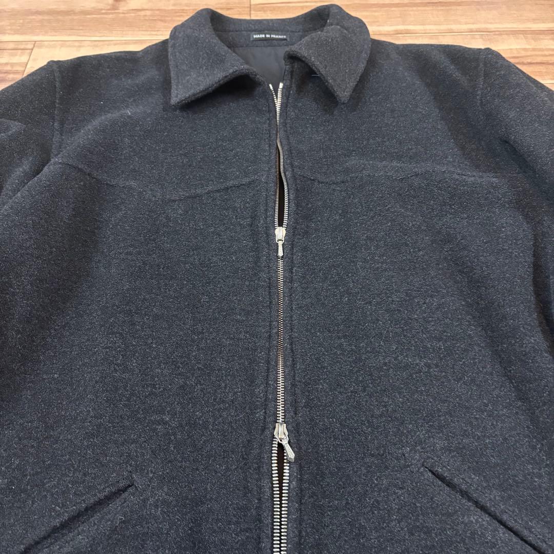 90s フランス製【Agnes b.】ウールコート ririジップ