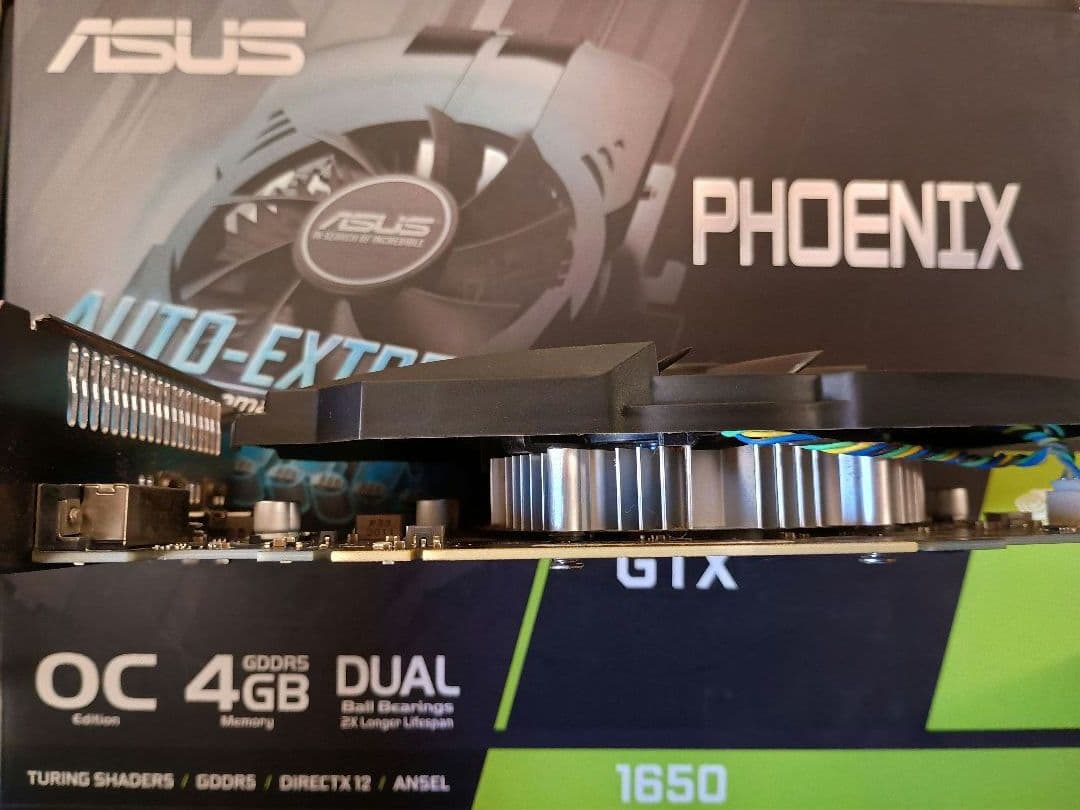 中古　ASUS GTX 1650 グラフィックボード 本体