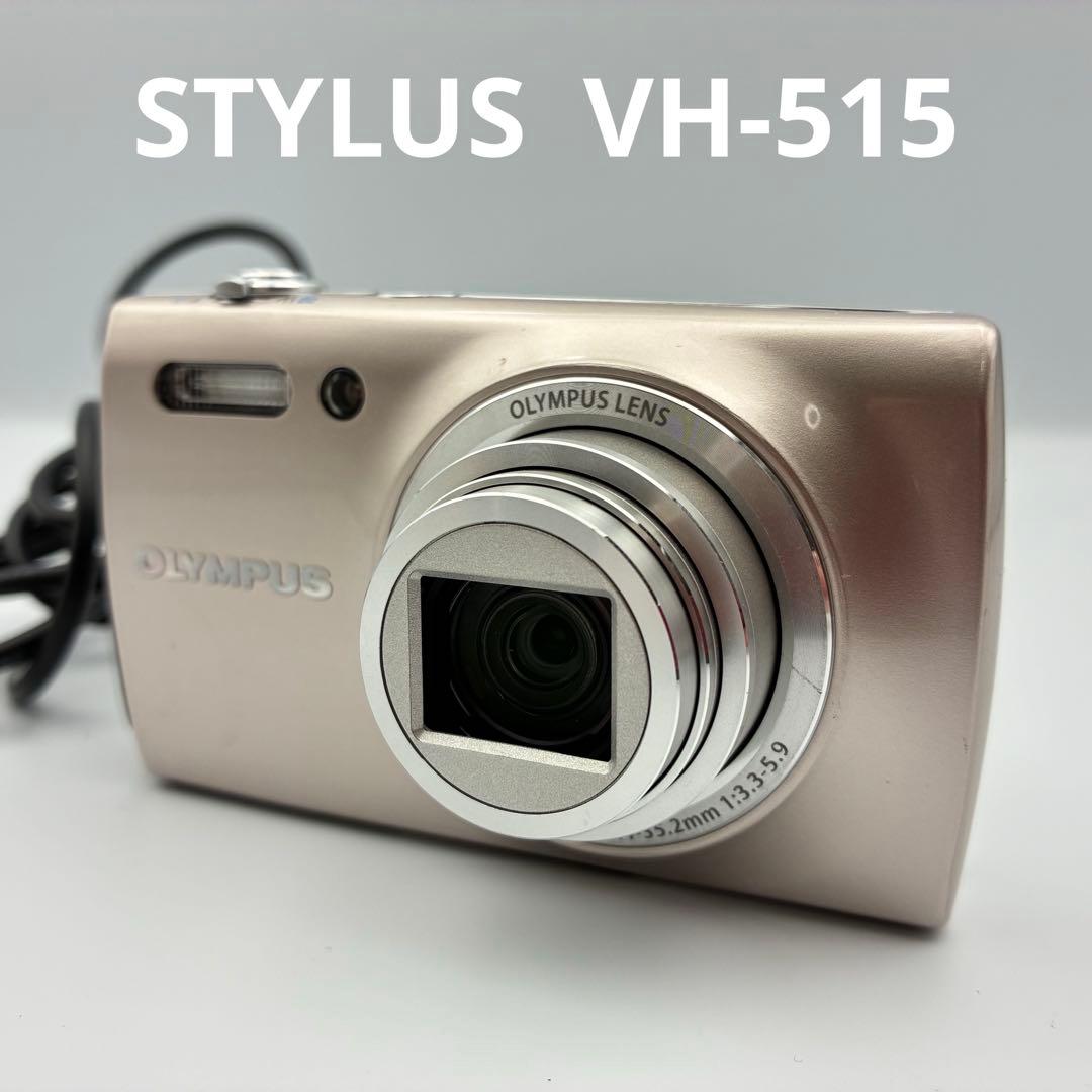 美品★ OLYMPUS STYLUS VH-515 レトロデジカメ シルバー