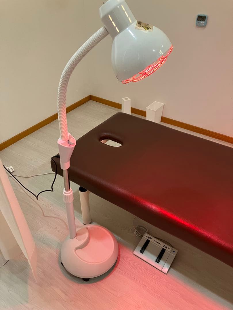 赤外線ライト2 スタンドタイプ　調光機能付き赤外線ライト　2台