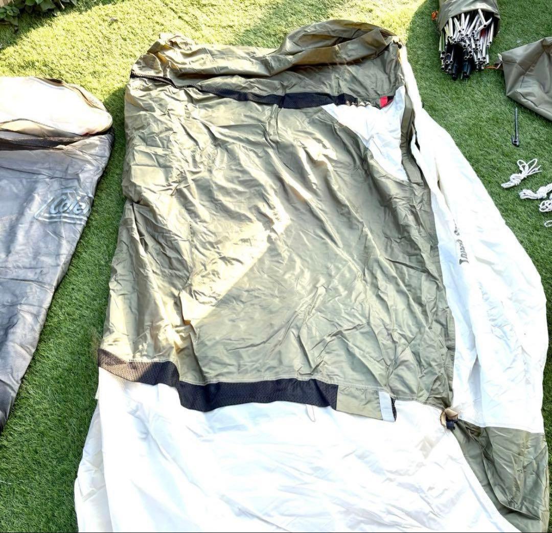 コールマンタフスクリーン 2ルームハウス　オリーブサンド　限定色