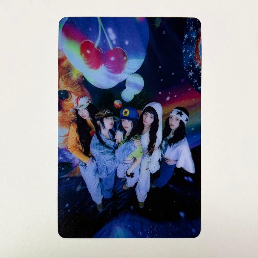 newjeans HMV 特典 クリア トレカ supernatural オール