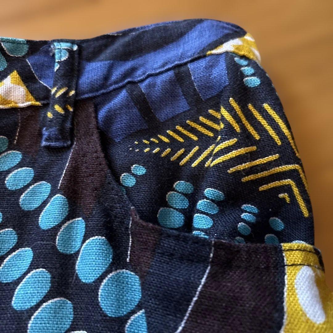 JUNYA WATANABE コムデギャルソン　バティック柄　サルエルパンツ