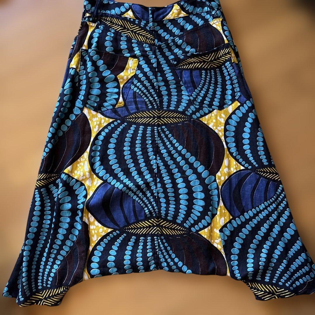 JUNYA WATANABE コムデギャルソン　バティック柄　サルエルパンツ