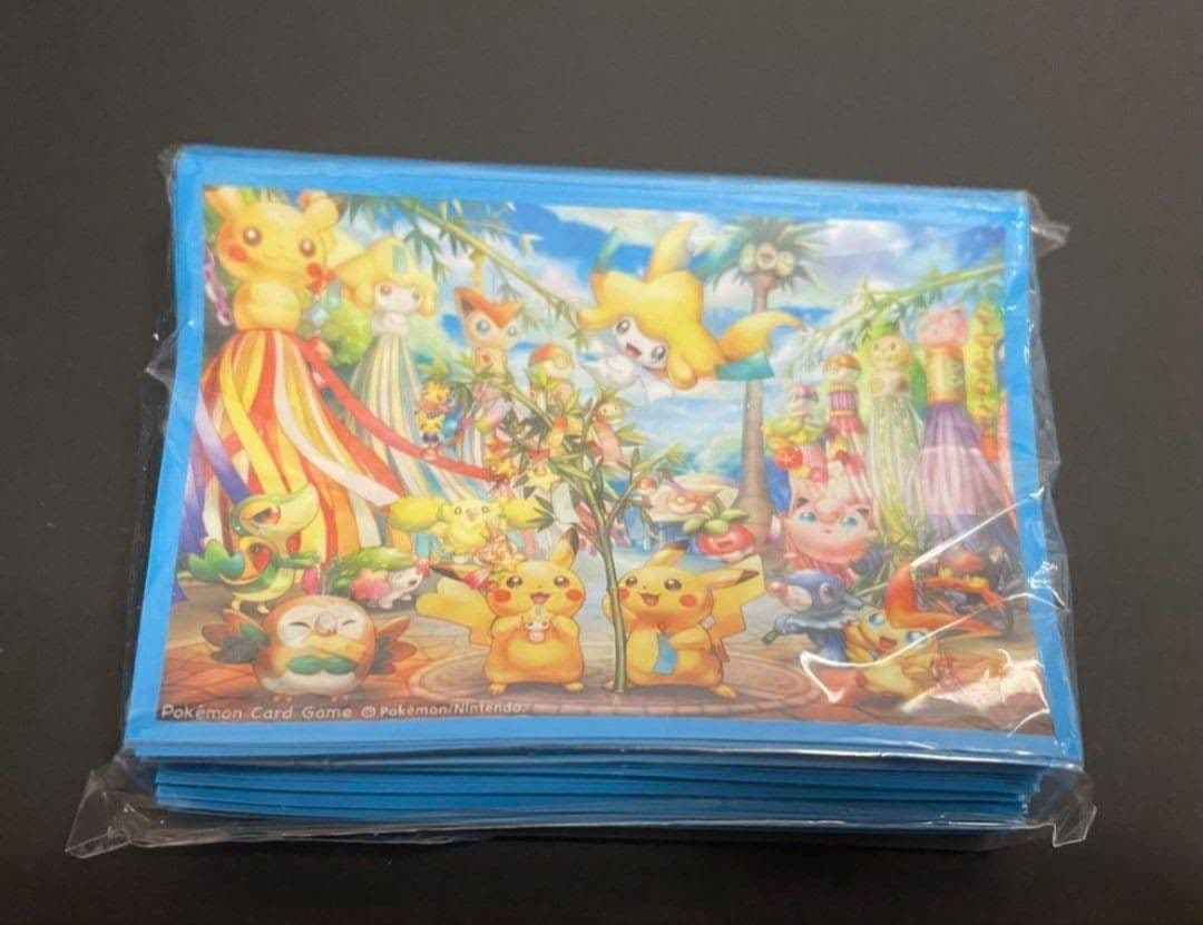 【完売品】ポケモンカード　デッキケース　スリーブ　デッキシールド　七夕