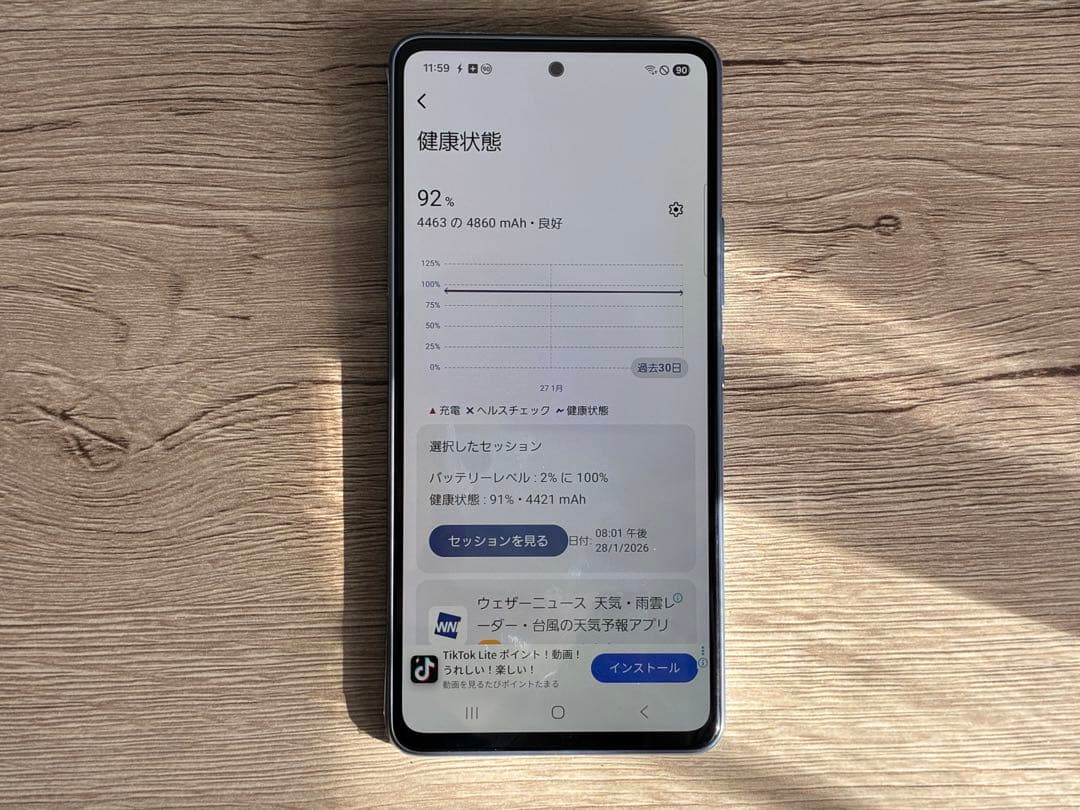 Galaxy A53 5G 128GB SCG15 SIM フリー