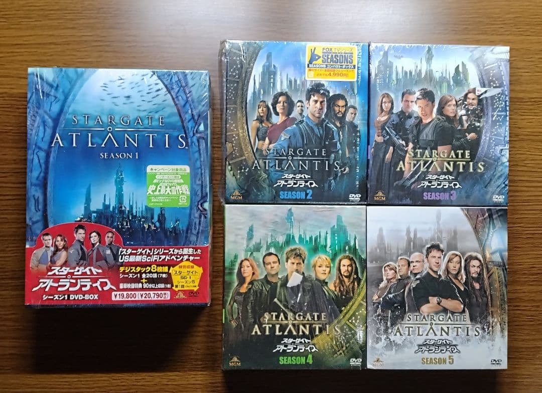 水*分様 スターゲイト・アトランティス DVD-BOX　シーズン1〜5（完） 3