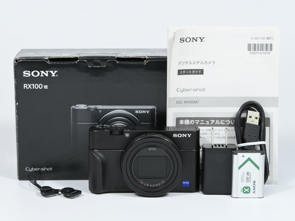 【超美品】 ソニー DSC-RX100M7 RX100VII《純正グリップ付》