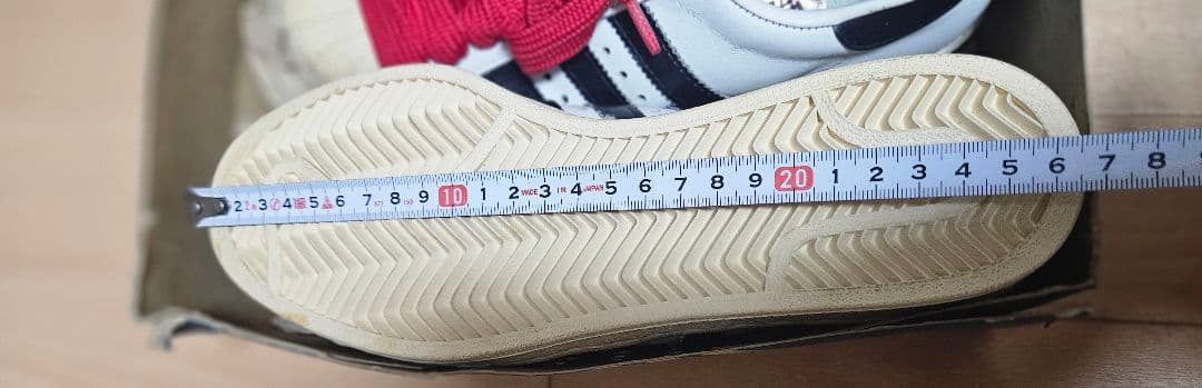 1980s　フランス製adidas スーパースター箱付き金ベロ