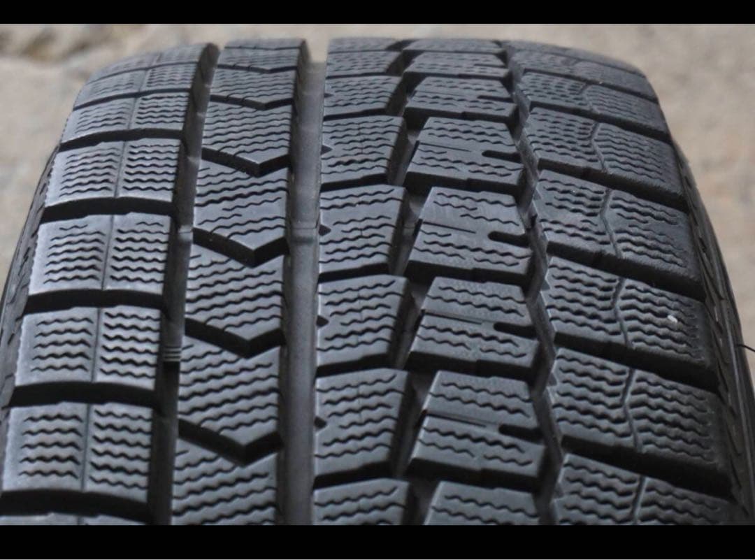 ミニクーパー　ダンロップタイヤ付き5スポークホイールセット