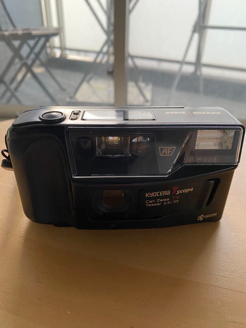 KYOCERA T scopeフィルムカメラ Carl Zeissレンズ