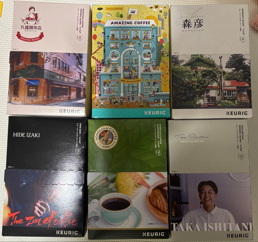Keurig コーヒーセット 6箱（新作＆限定完売品入り♫）