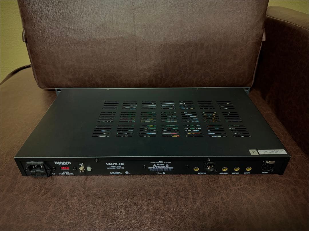 WA73-EQ マイクプリ WARM AUDIO