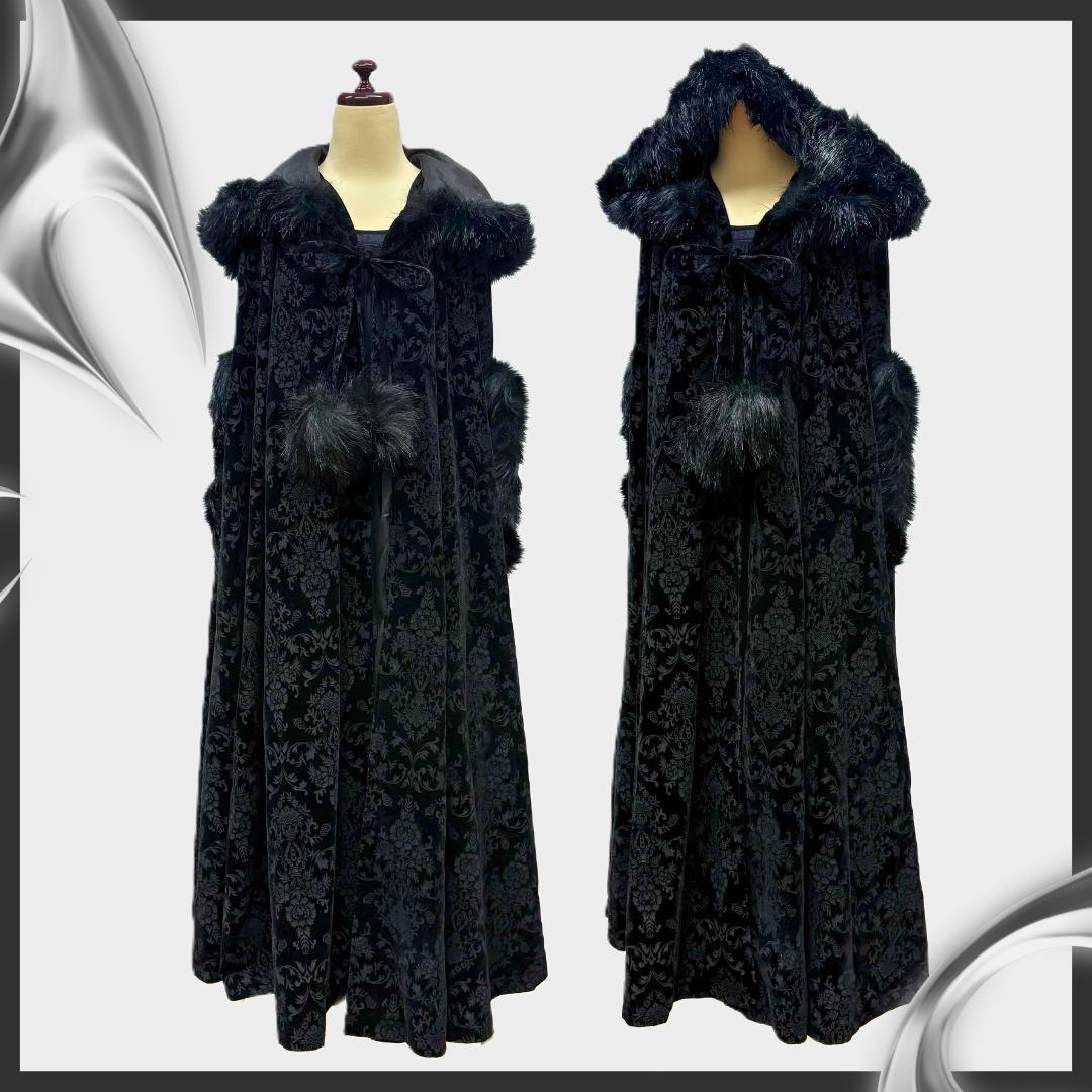 美品✨ゴスロリワールド マント ケープ PUNKRAVE ゴージャス ジャガード
