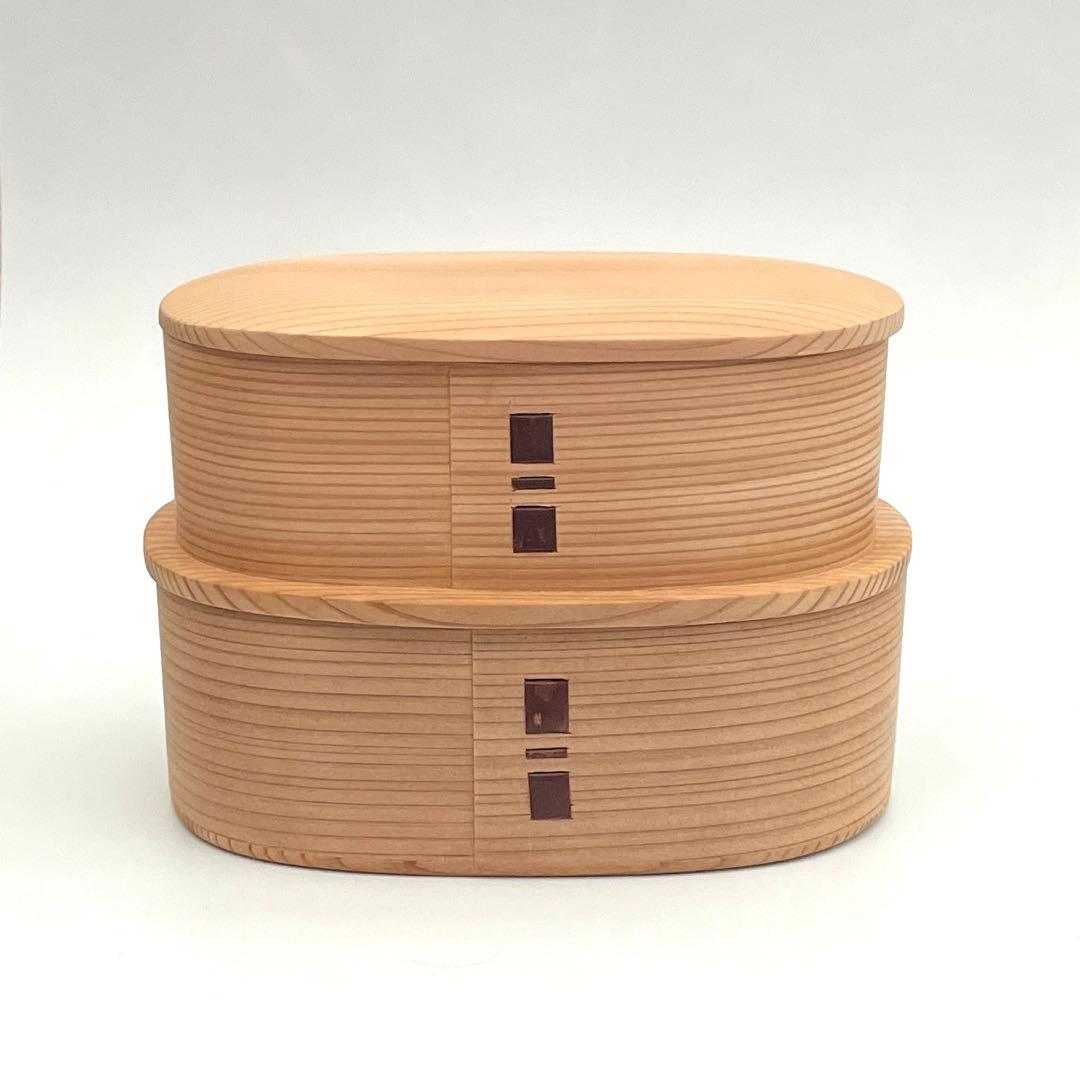 柴田慶信商店　つくし弁当箱　入れ子　未使用