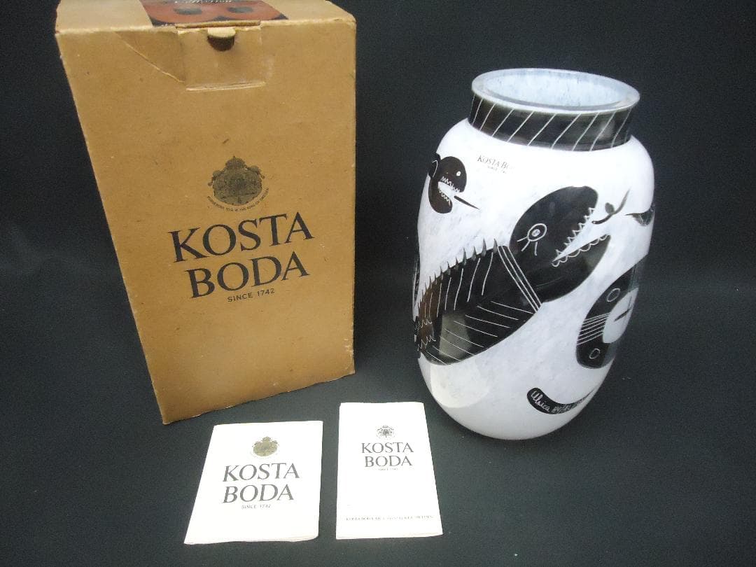 【未使用品】コスタボダ　KOSTA　Boda　花瓶　Caramba