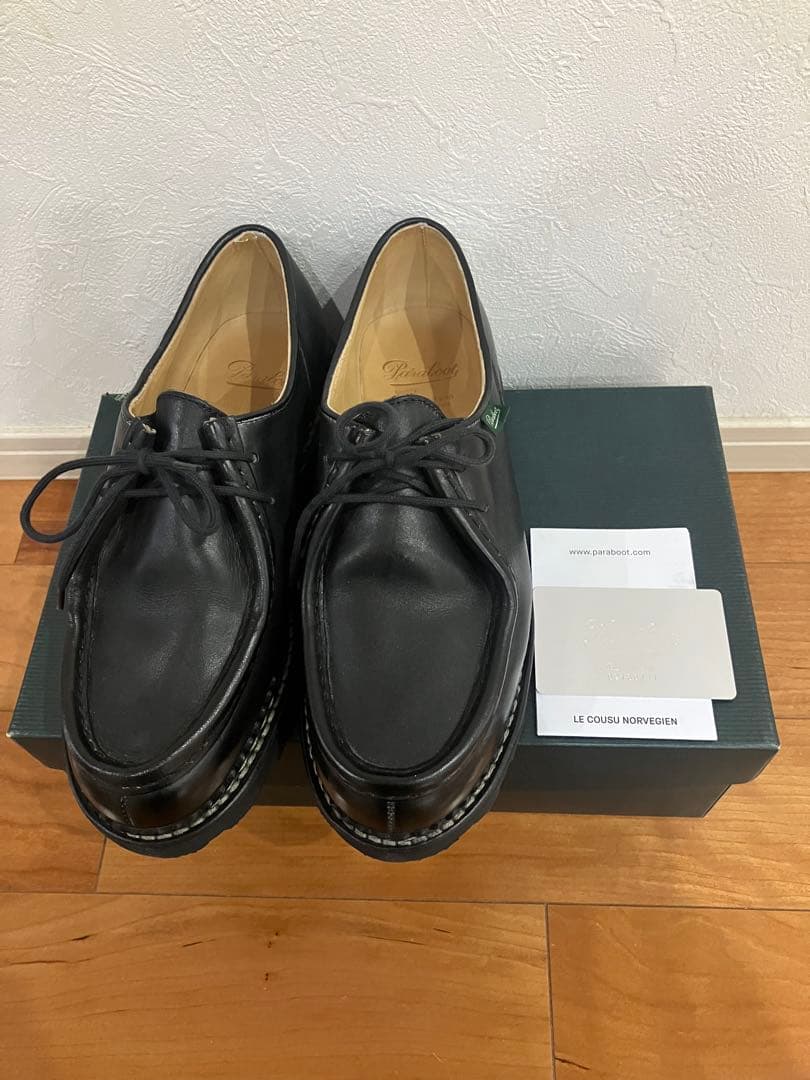 室内試着のみ　新品　パラブーツ ミカエル　サイズ40.5
