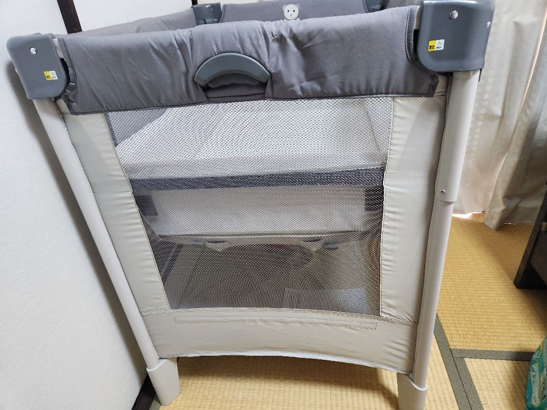 Apricaベビーベッド ココネルエアーABミニ 折りたたみベビーサークル