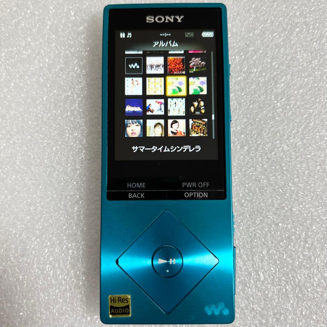 【バッテリー良好】　ソニー　ウォークマン　NW-A16 32GB ブルー　あお