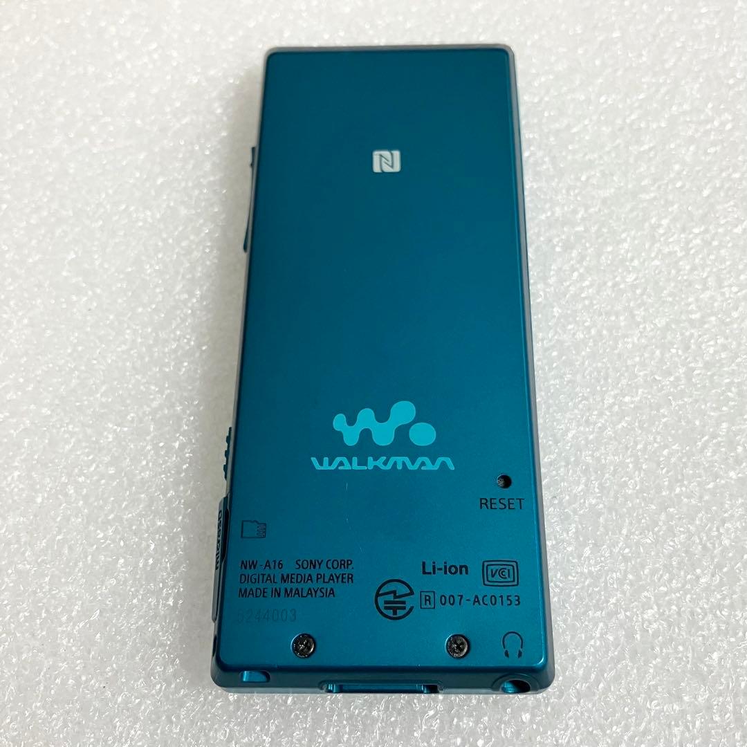 【バッテリー良好】　ソニー　ウォークマン　NW-A16 32GB ブルー　あお