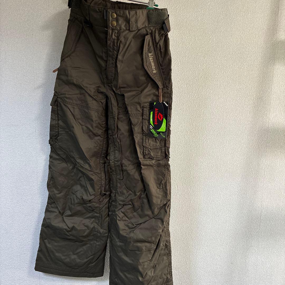 kiss mark スキースノボウェア　160サイズ上下セット