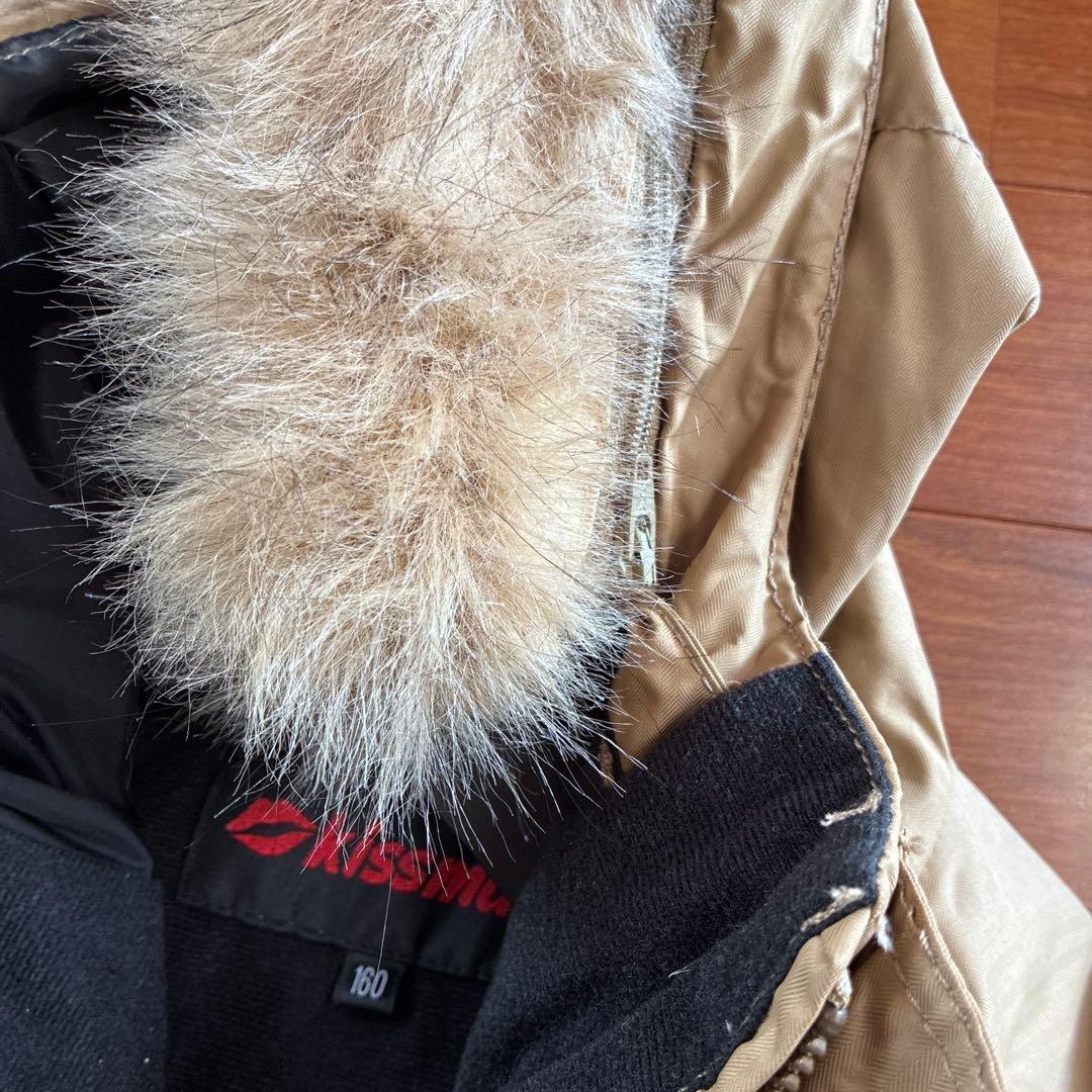 kiss mark スキースノボウェア　160サイズ上下セット