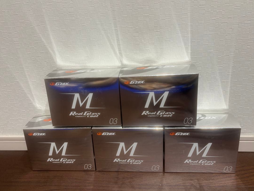 GZOX Real Glass Coating class M セット×5