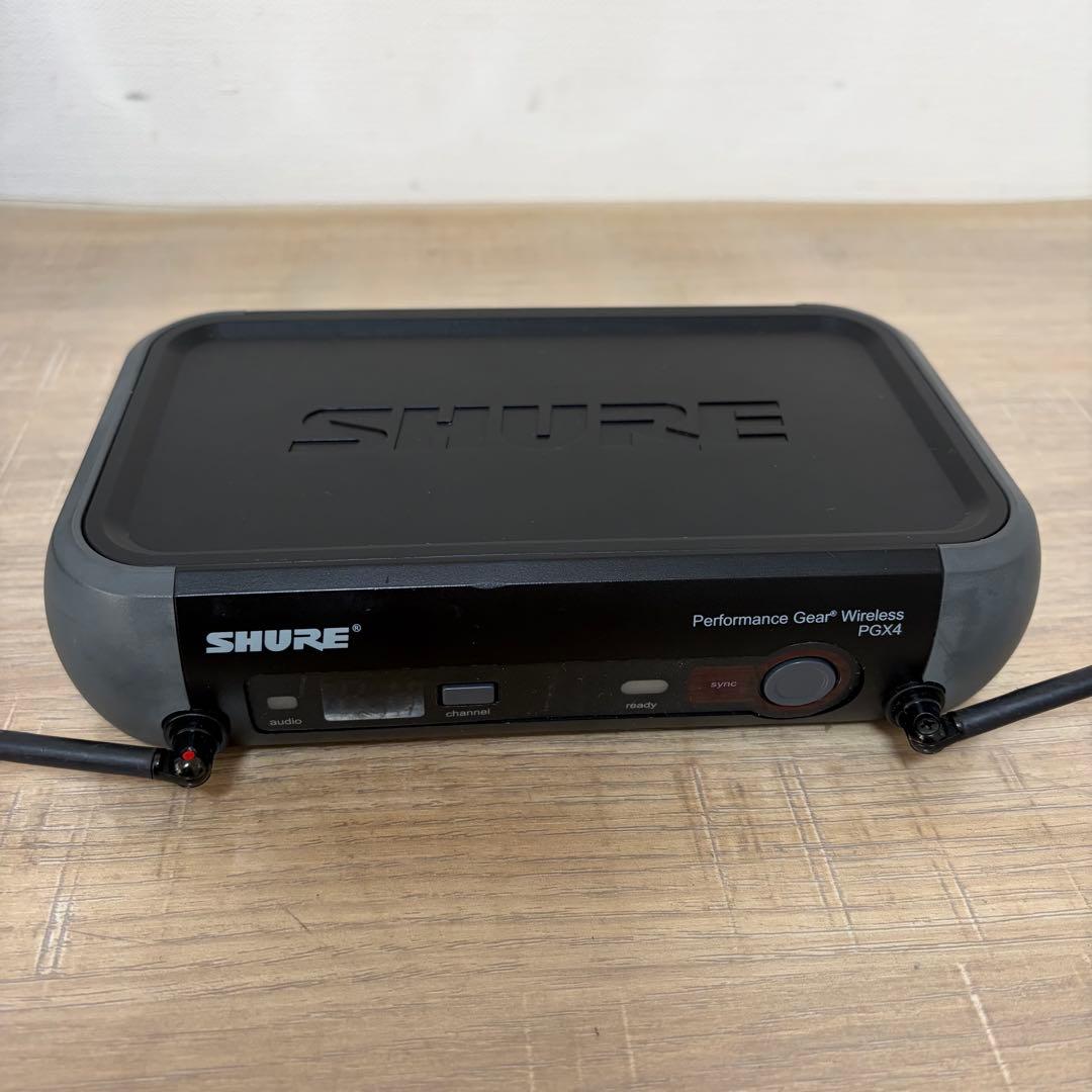 SHURE ワイヤレスマイクロフォンBETA58 受信機PGX4 ケース付