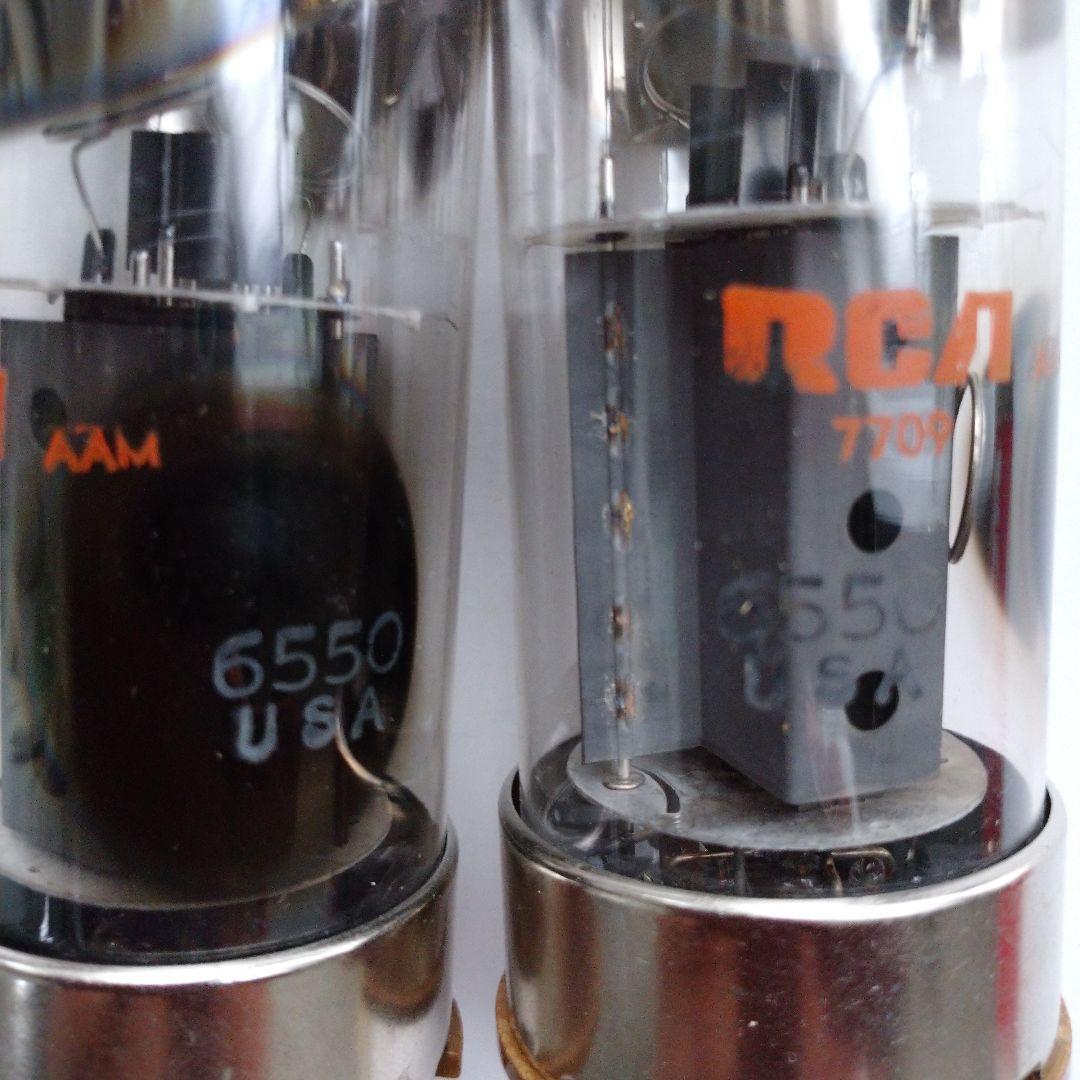 RCA 6550 真空管 2本
