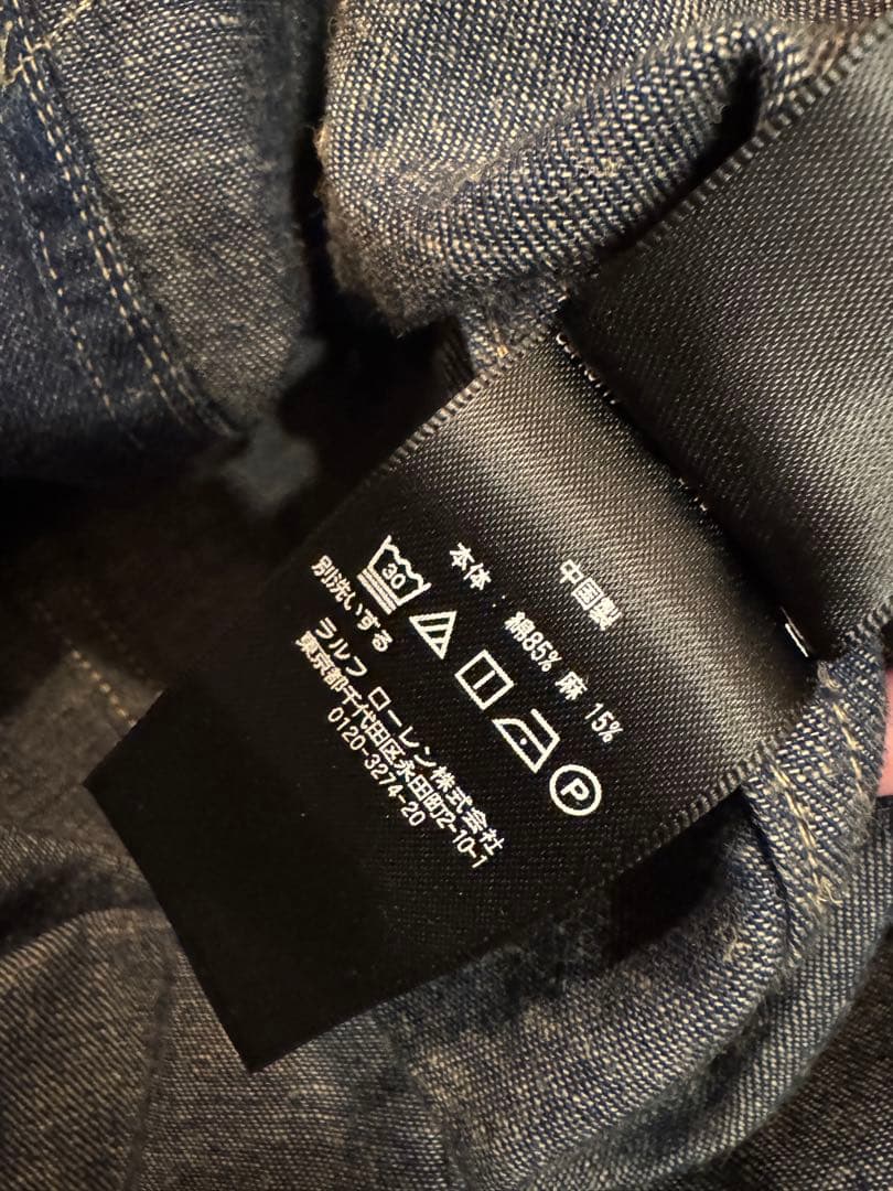 RRL ダークデニム ブレザー