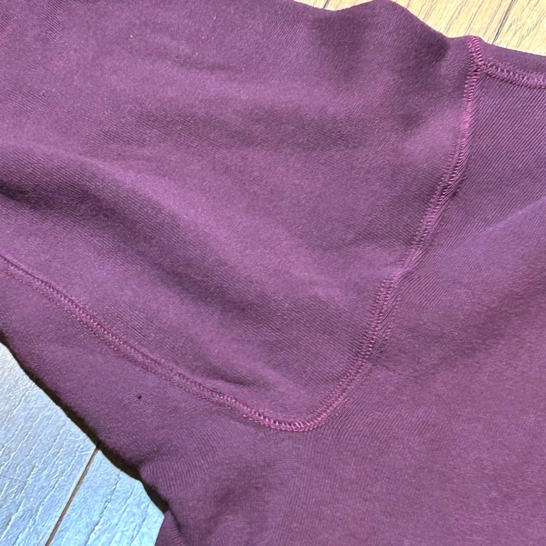 XLサイズ！ウエアハウス warehouse 古着スウェット ボルドー 44