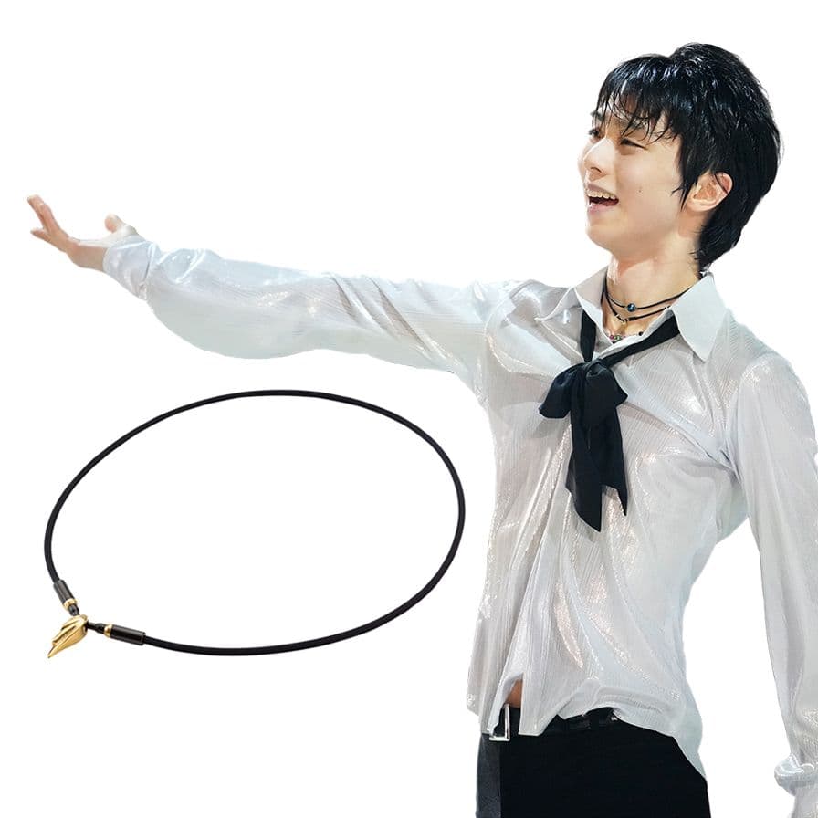 新品ファイテン×羽生結弦 RAKUWA ネックレス ウイングスゴールド 40cm