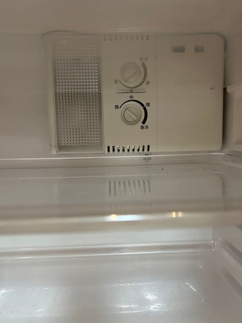 無印良品ホワイト 2ドア冷蔵庫 冷凍室付き