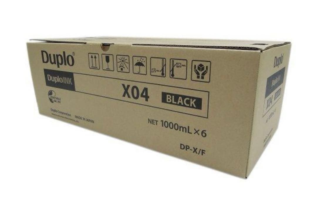 デュプロ印刷機インクX04 6本セット