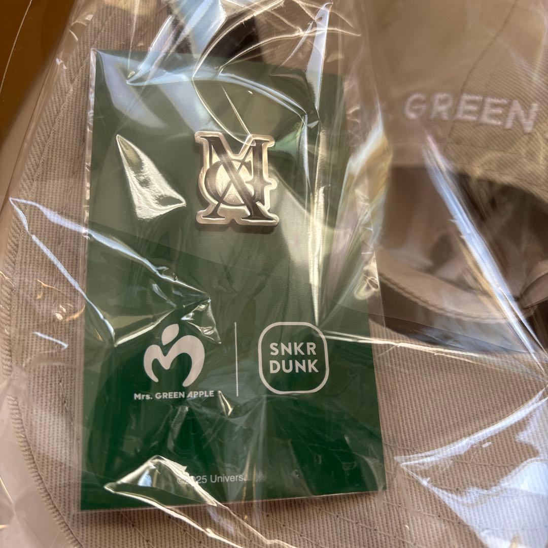 ミセスグリーンアップル ニューエラ 9THIRTY MGAロゴキャップ ベージュ