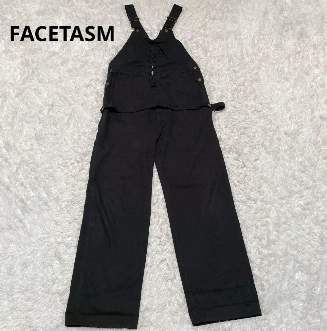 FACETASM オーバーオール　サイズL ブラック