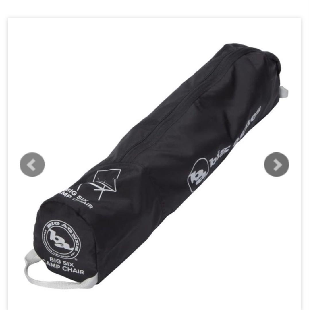 BIG AGNES ビッグアグネス ビッグシックス キャンプチェア BLACK