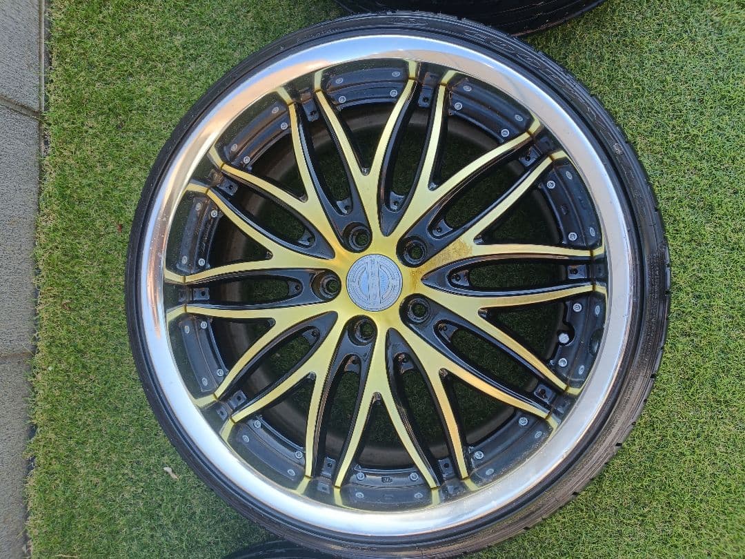 work ラスターレ19インチ 8.0J2本 9.0J2本の4本セット