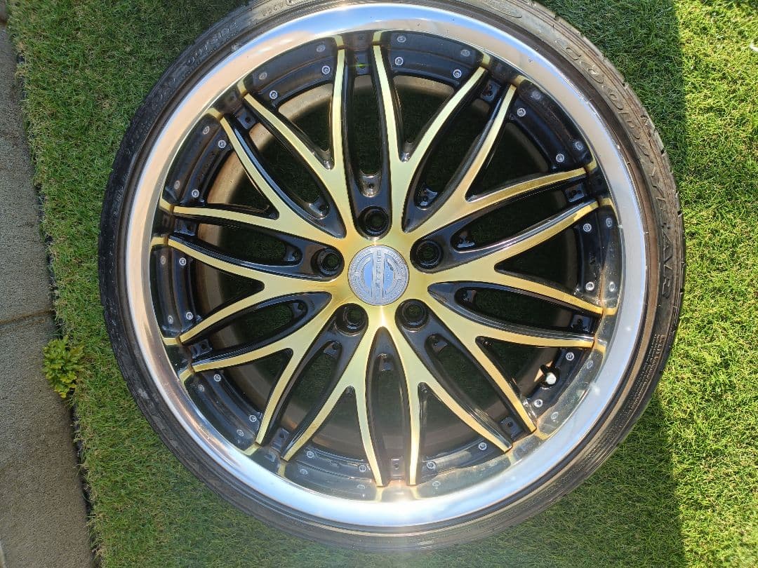 work ラスターレ19インチ 8.0J2本 9.0J2本の4本セット