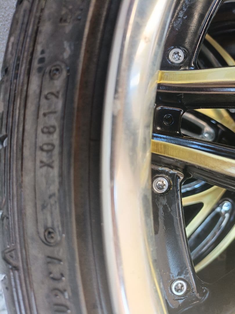 work ラスターレ19インチ 8.0J2本 9.0J2本の4本セット