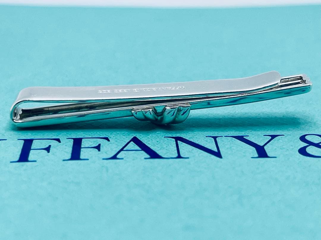 c833 美品　ティファニー　1992 シグネチャー　ネクタイピン　925