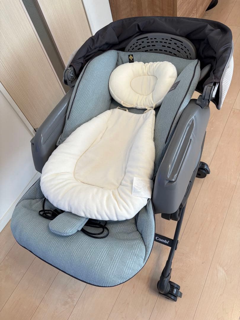 【M idori】Combi スウィングベッド 取扱説明書付き