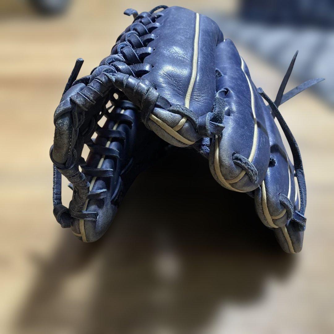 Buw League 軟式グローブ ネイビー