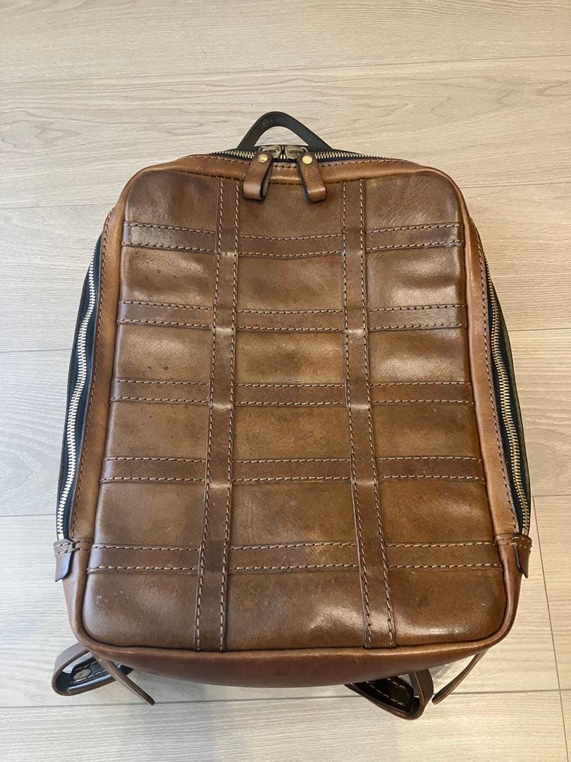 長*友様 Herz 格子スクエアリュック(R-13) カスタマイズ