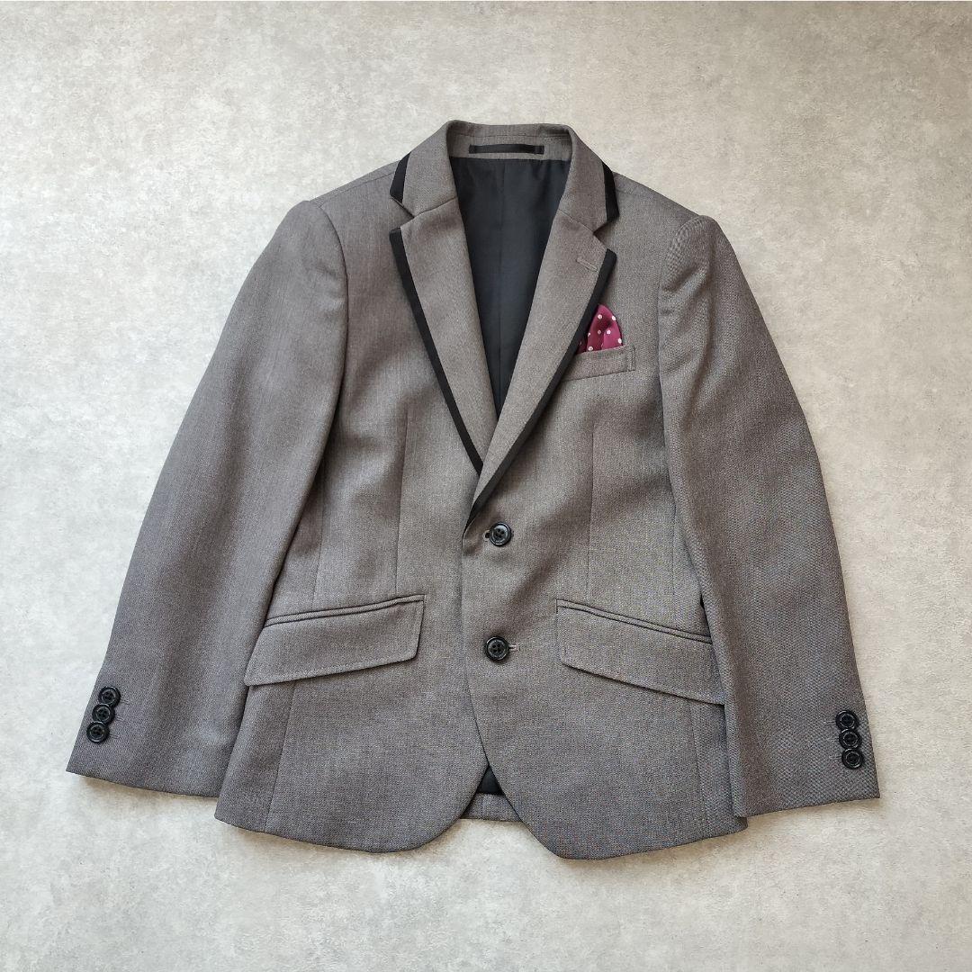 【未使用級】ワンダーファクトリーフォーマル5点 男の子120 長ズボン 卒入学