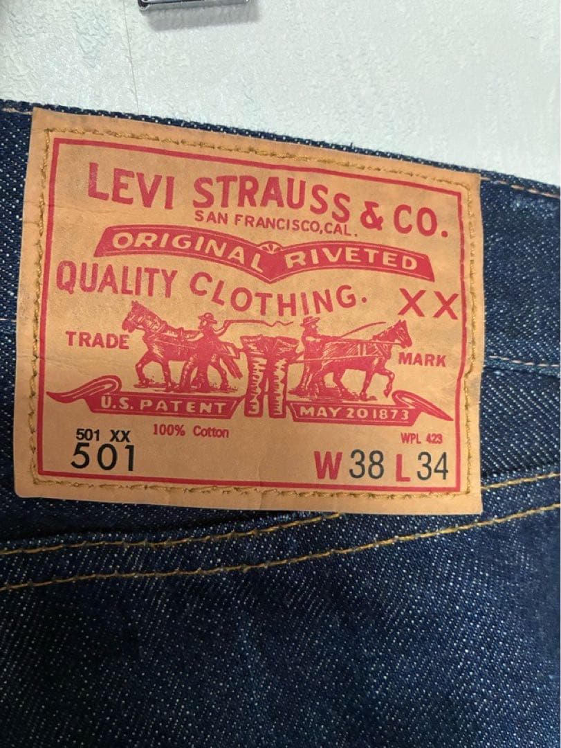 LEVI'S リーバイス 501xx 66501 ジーンズ W38 ブルガリア製