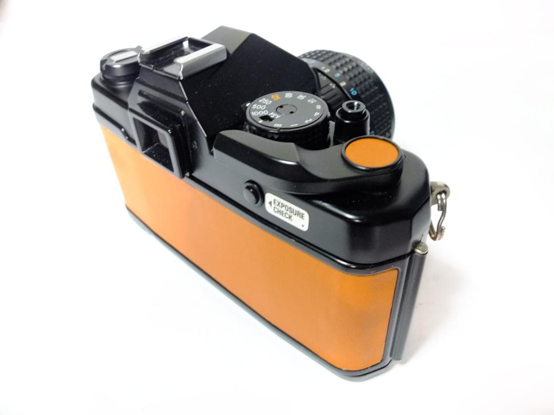 【実写確認整備品】ヤシカFX-3キャメルレザー仕様／トキナー28mmf2.8付